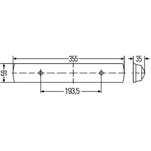 Innenraumleuchte HELLA 2JA 007 373-151 für HYMER VISEON