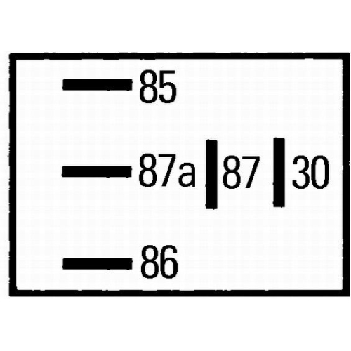 Relais, Arbeitsstrom HELLA 4RD 933 319-011 für VÖGELE