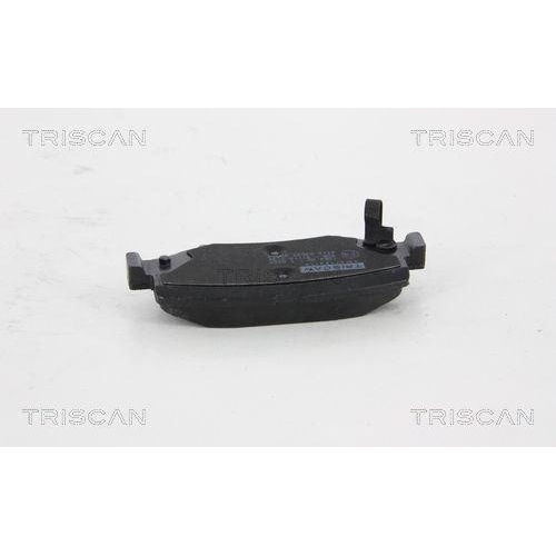 Bremsbelagsatz, Scheibenbremse TRISCAN 8110 80539 für DODGE JEEP, Hinterachse