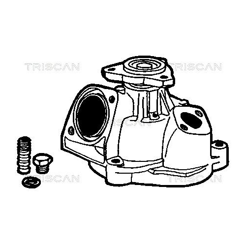 Wasserpumpe, Motorkühlung TRISCAN 8600 29896 für AUDI SEAT SKODA VW