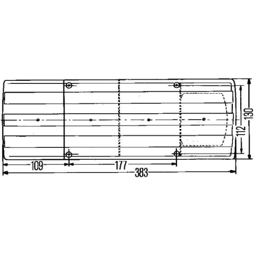 Heckleuchte HELLA 2SD 004 460-001 für FENDT HOBBYCAR HYMER, links, rechts