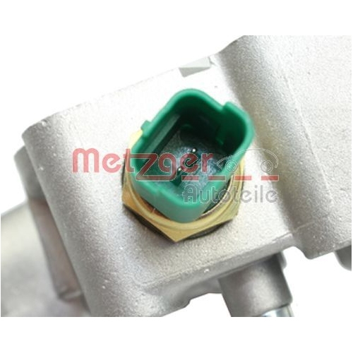 Thermostatgehäuse METZGER 4010069 für CITROËN/PEUGEOT