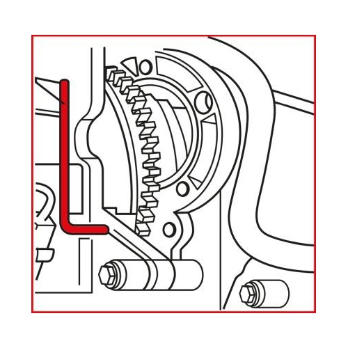Einstellwerkzeugsatz, Steuerzeiten KS TOOLS 400.1625 für