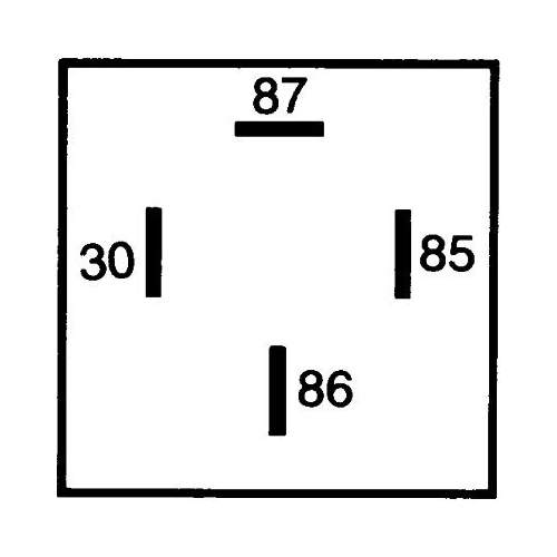 Relais, Arbeitsstrom HELLA 4RA 003 530-051 für DAF FORD IVECO MAN VOLVO HYMER