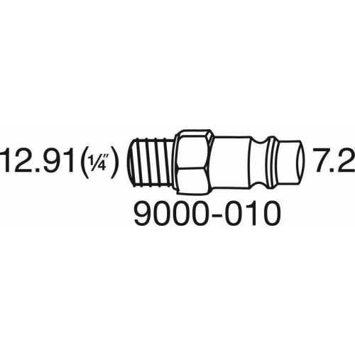 Nadelentroster (Druckluft) HAZET 9035-5