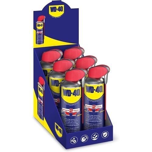 WD40 6erPack Smart Straw Multifunktionsöl Rostlöser 6x400ml Reinigen Schützen