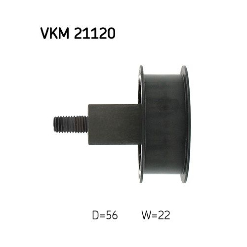 Umlenk-/Führungsrolle, Zahnriemen SKF VKM 21120 für AUDI SEAT SKODA VW