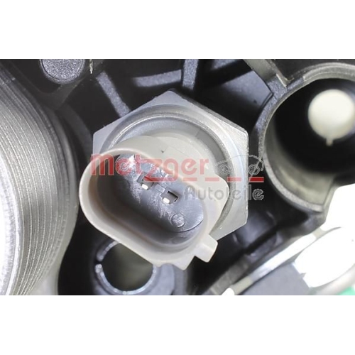 Gehäuse, Ölfilter METZGER 2370083 für AUDI