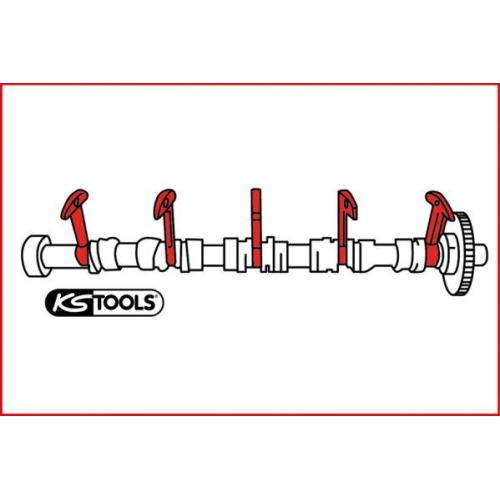 Montagewerkzeug, Nockenwellenrad KS TOOLS 150.7005 für