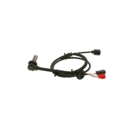 Sensor, Raddrehzahl BOSCH 0 986 594 002 für AUDI SKODA VW, Vorderachse