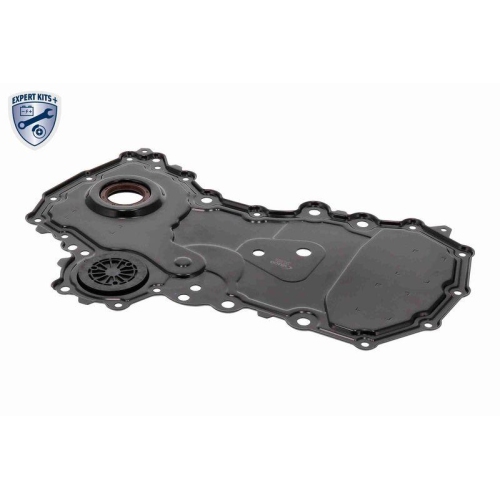 Steuergehäusedeckel VAICO V25-2655 EXPERT KITS + für FORD, motorseitig