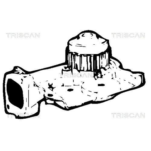 Wasserpumpe, Motorkühlung TRISCAN 8600 50869 für MAZDA