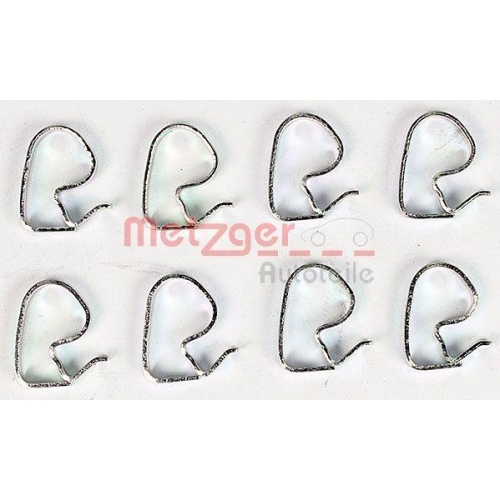 Bremsbelagsatz, Scheibenbremse METZGER 1170821 GREENPARTS für PEUGEOT