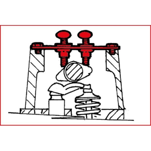 Einstellwerkzeugsatz, Steuerzeiten KS TOOLS 400.1575 für