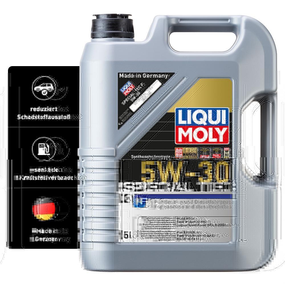 Liqui Moly 1x LM3853 5l Leichtlauf Motoröl Special Tec F 5W-30