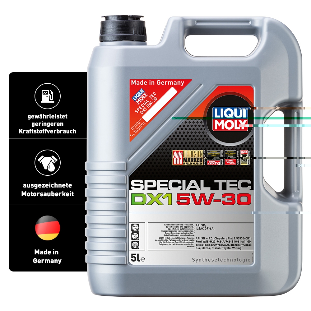 Liqui Moly 1x LM3766 5l Special Tec DX1 5W-30