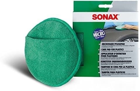 SONAX 4061659065211 04172000 Microfaser Pflege Pad Cockpitpflege 4x