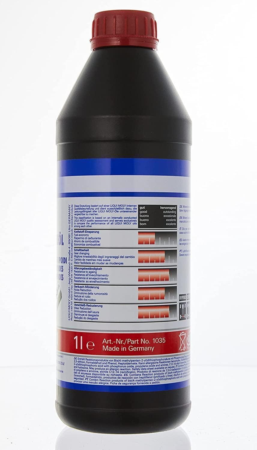 Liqui Moly 1x LM1035 1l Hypoid-Getriebeöl (GL5) SAE 85W-90