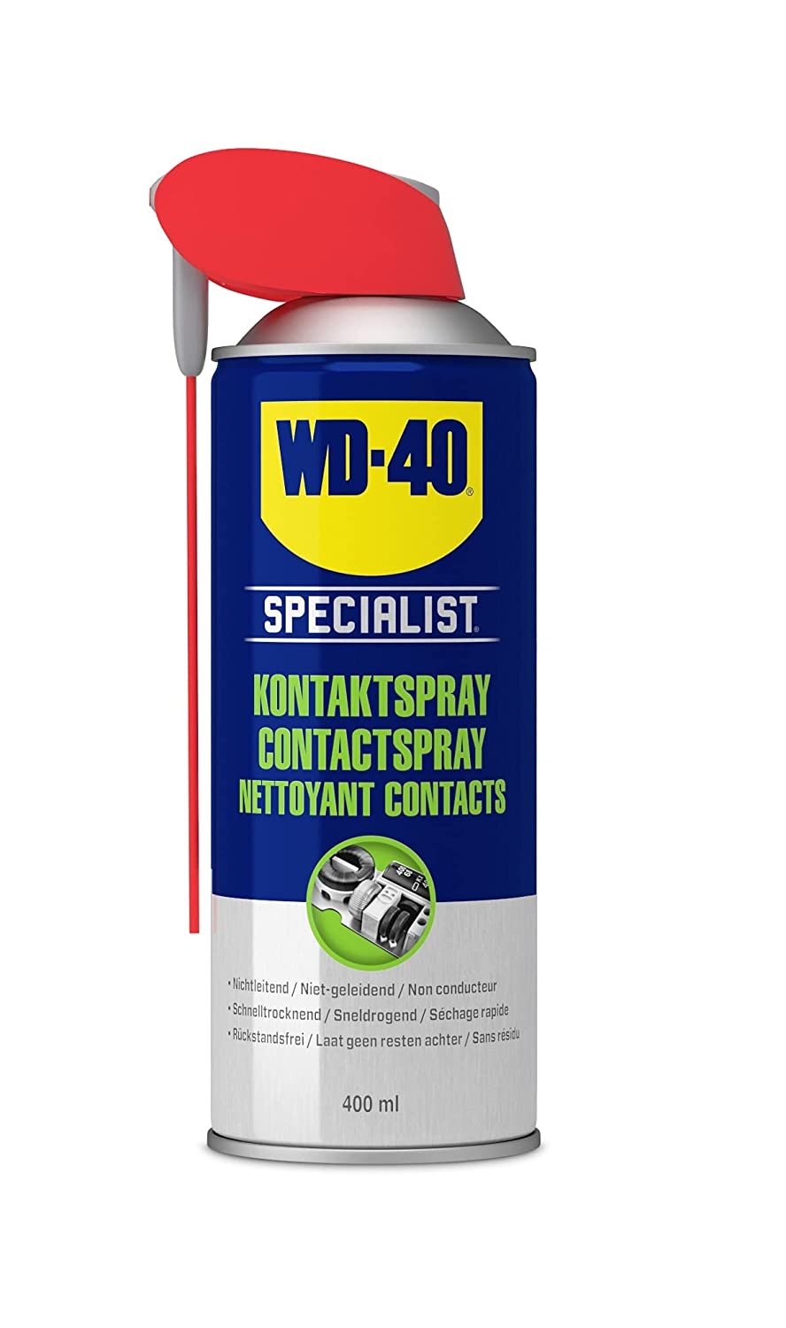 WD-40 Specialist Kontaktspray Smart Straw 3x400ml Spray Schmiermittel