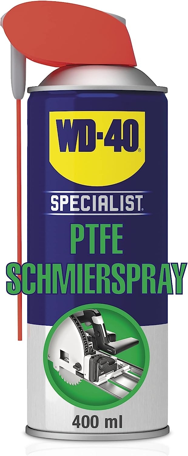 WD-40 Specialist PTFE Schmierspray Smart Straw Schmiermittel 2x400 ml Spray