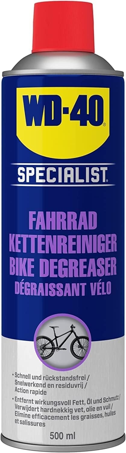 WD-40 Specialist Fahrrad Kettenreiniger 3x500ml Kettenpflege Pflegemittel