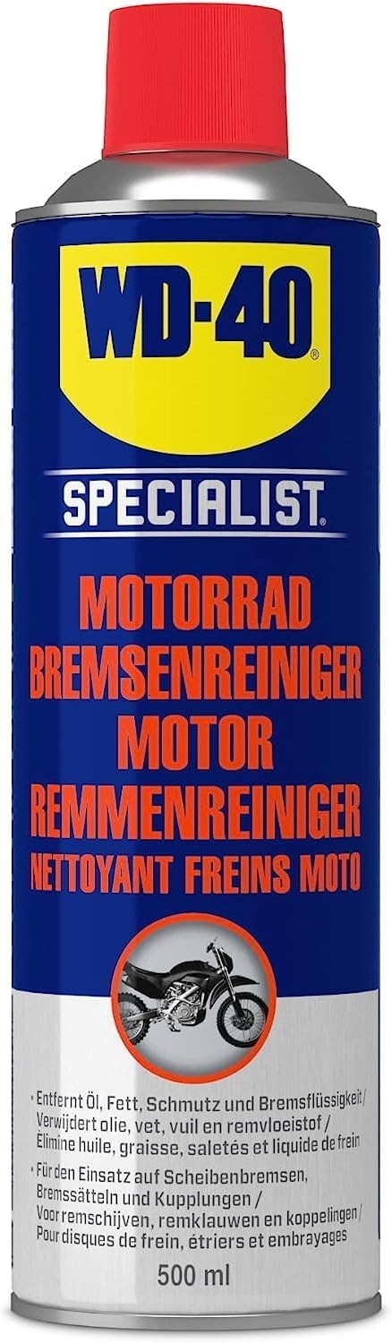 WD-40 Specialist Motorrad Bremsenreiniger Pflegemittel Reiniger 3x500 ml Spray