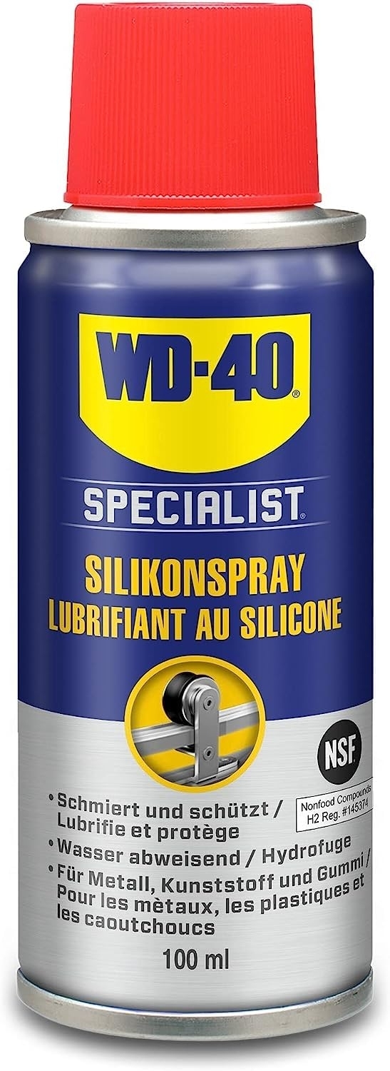 WD-40 Specialist Silikonspray Schmiermittel Pflegemittel 2x100ml Spray