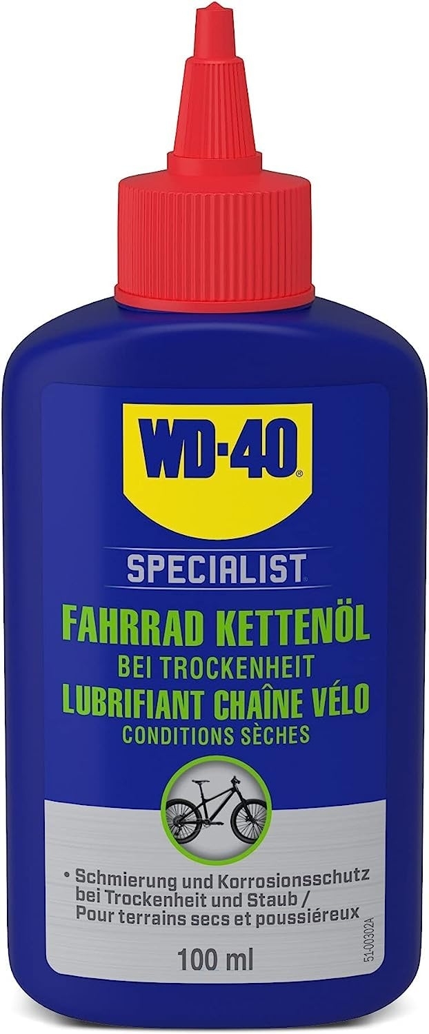 WD-40 Specialist Fahrrad Öl Kettenöl Fahrradkette 2x100ml Schmiermittel