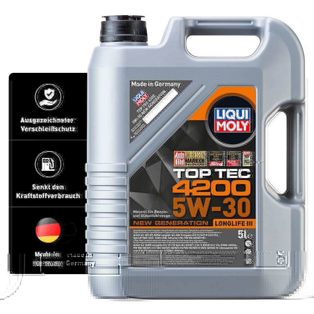 Liqui Moly 1x LM3707 5l Top Tec 4200 5W-30 Motorenöl