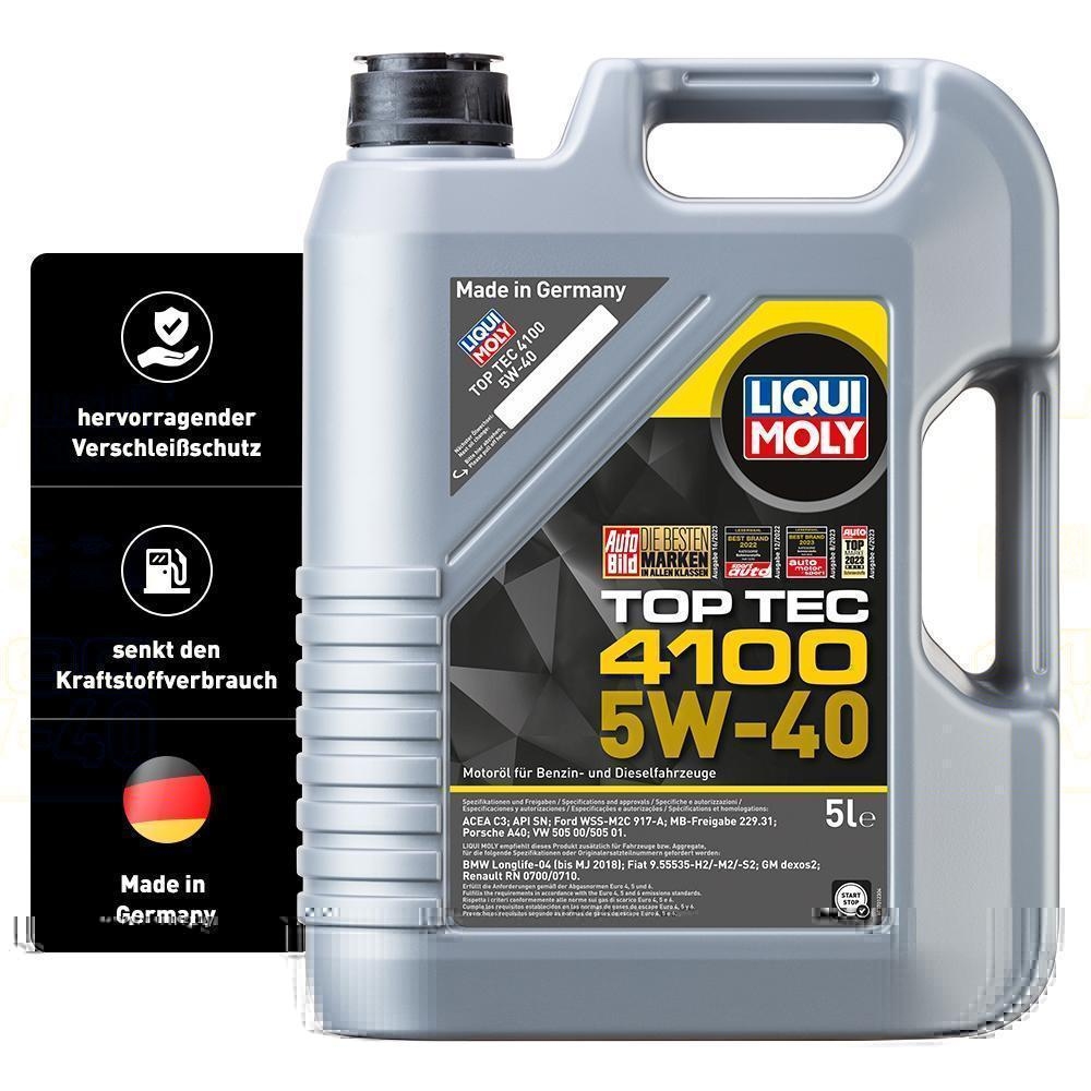 Liqui Moly 1x LM3701 5l Top Tec 4100 5W-40 Leichtlauf Motor-Öl