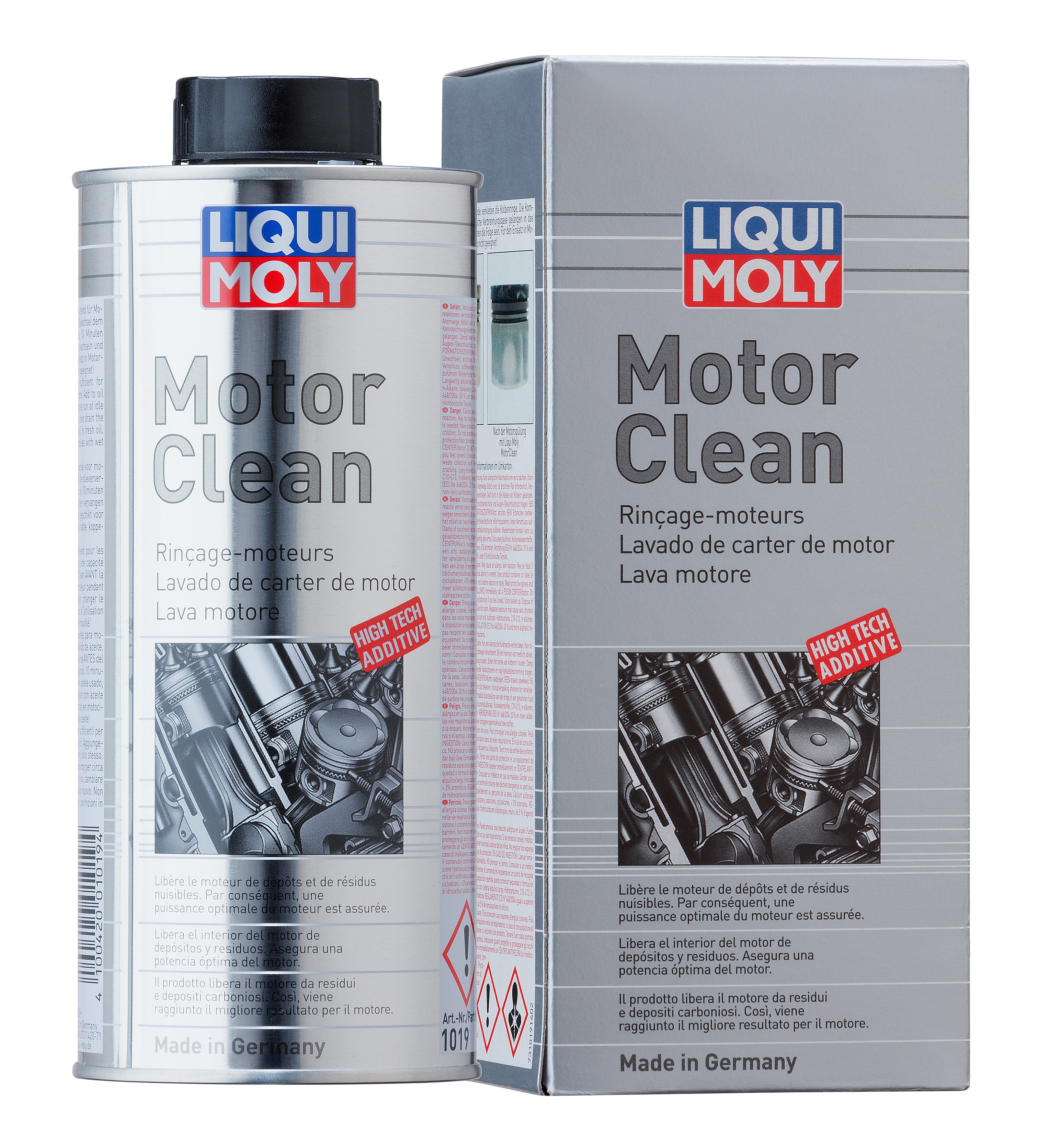 Liqui Moly 1x LM49150 500ml Motor-Clean + Motor-Protect (1018+1019)