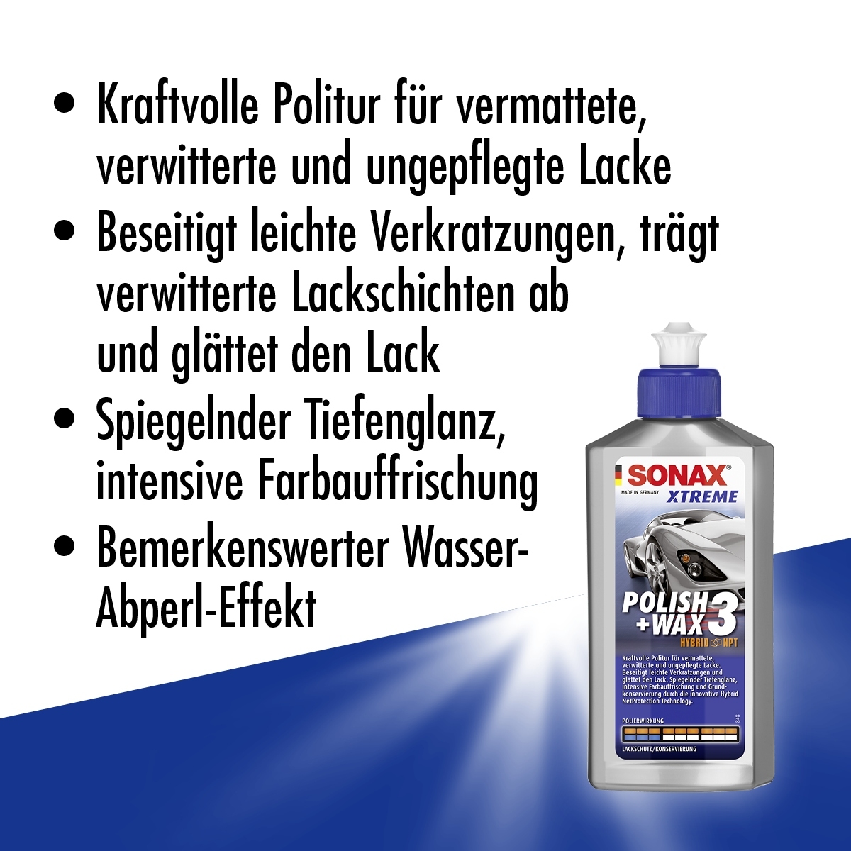 SONAX Applikationsschwamm Microfasertuch Xtreme 1x500ml